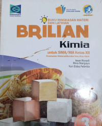 Image of Brilian Kimia Untuk Sma/Ma Kelas Xii