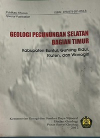 Image of Geologi Pegunungan Selatan Bagian TImur