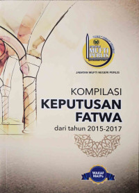 Image of Kompilasi Keputuran Fatwa dari tahun 2015-2017